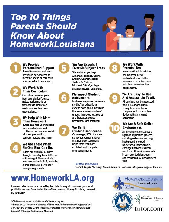 College homework help louisiana