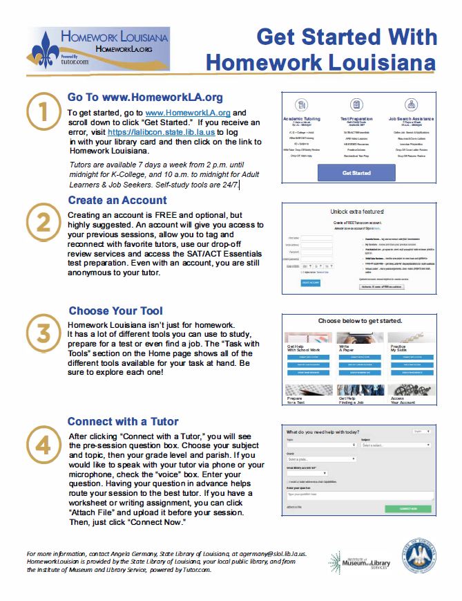 Homework and assignment help louisiana