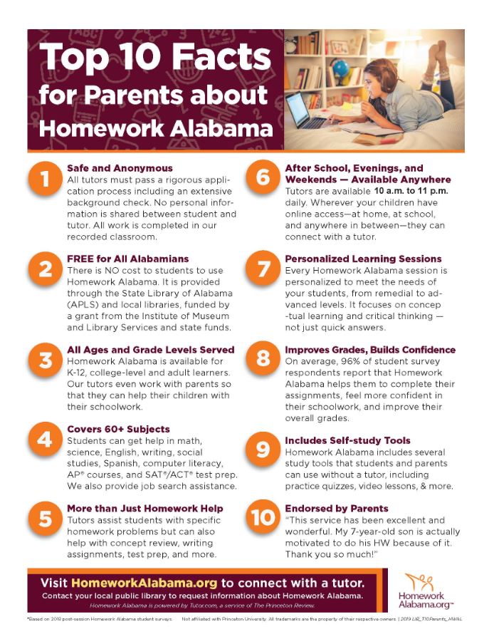 Alabama homework helper picture