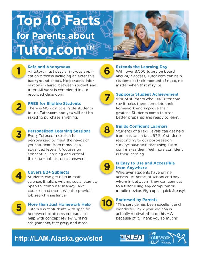 live homework help in ak